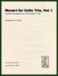 Mozart for Cello Trio, Vol. I P.O.D. cover